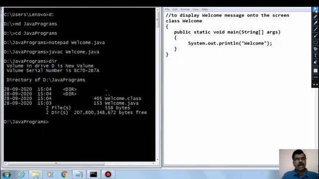 Java Full Stack | Full Stack Java | Developing a Java Application at command prompt #9 смотреть онлайн