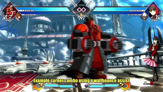 BlazBlue: Cross Tag Battle - Iron Tager combo guide смотреть онлайн