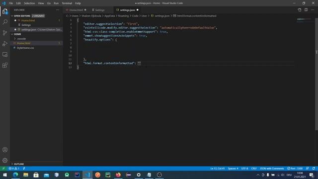Visual Studio Code: Solution for Emmet not working. La solution, si Emmet ne fonctionne pas. смотреть онлайн
