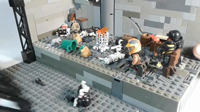 Станция Полянка. Самоделка Lego METRO 2033 смотреть онлайн