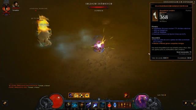 Diablo 3 ROS - T6 Speed Farm - Arcanista - Tal Rasha - 2.2.1 смотреть онлайн