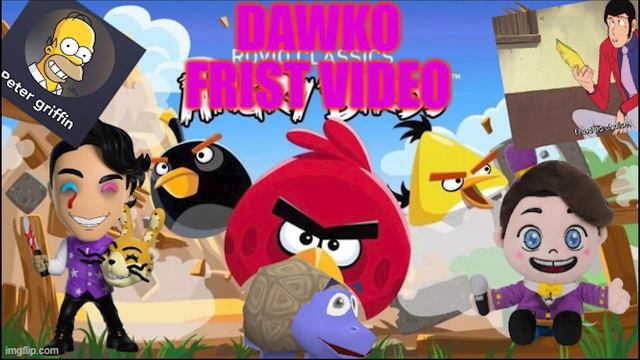 DAWKO'S FRIST VIDEO (Red's First Flight But Glitchtrap Dawko & Dawko Sing it) смотреть онлайн