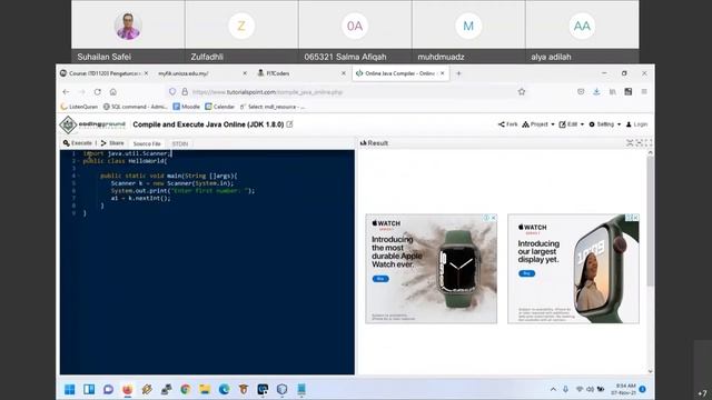 JAVA Selection смотреть онлайн