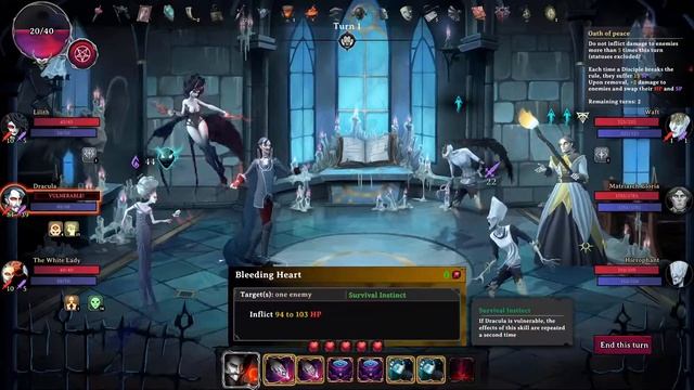 Rogue Lords - How to do each wave of Boss 6 in 1 turn смотреть онлайн