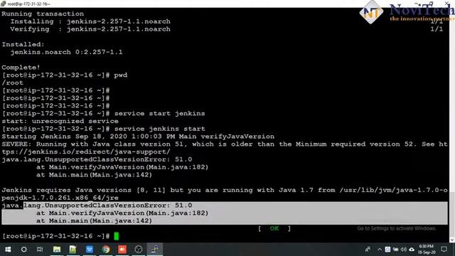 Webinar on Jenkins with Amazon Linux - NoviTech. смотреть онлайн