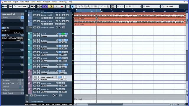 Сведение барабанов и баса 6 Sendэффекты смотреть онлайн