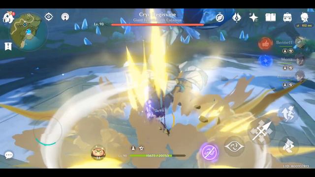 Raiden Shogun C0 The Electro Queen | Gladiator & Emblem | Genshin Impact Mobile смотреть онлайн
