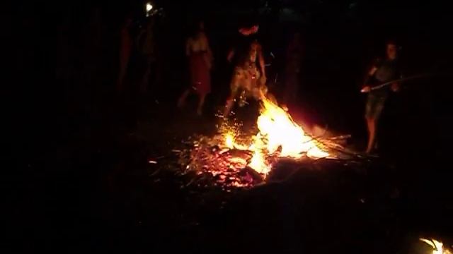 На празднике Ивана Купала :) Село Петровка. Замок Курисов. 6 июля 2016 г смотреть онлайн