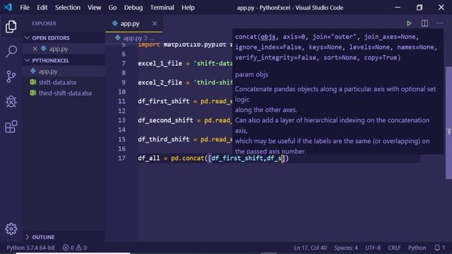 Pandas Matplotlib Tutorial | Making Bar Graph Of Excel Files Using Python смотреть онлайн