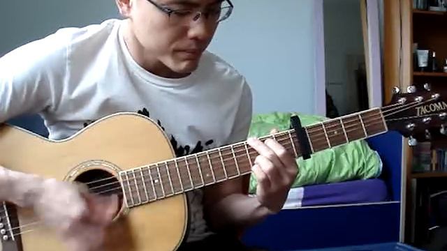 Kukuteh Radiohead Nude Covered Guitar Acoustic (In Rainbows) смотреть онлайн