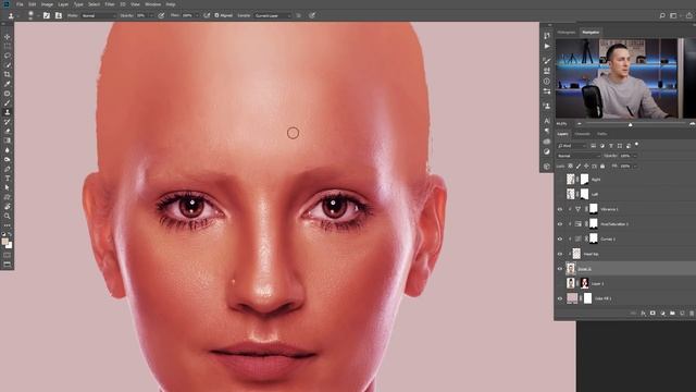 Split Head Photo Manipulation Tutorial смотреть онлайн