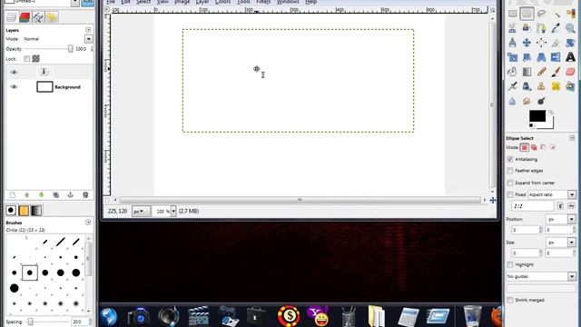 GIMP 2.6.6 - tutorial part 1 смотреть онлайн