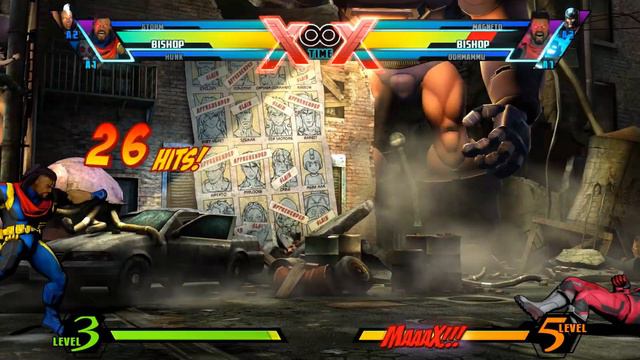 Ultimate Marvel vs Capcom 3 MOD Bishop Hyper Combos смотреть онлайн