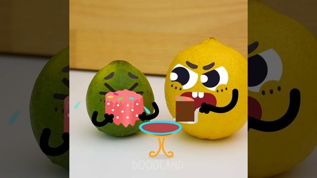 Cool tricks you need to try yourself with these talkative fruits and alive things - Doodland #488 смотреть онлайн