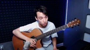 AkStar РАЗБОР НА ГИТАРЕ HARRY POTTER в стиле fingerstyle КАК ИГРАТЬ ГАРРИ ПОТТЕР НА ГИТАРЕ  + табы