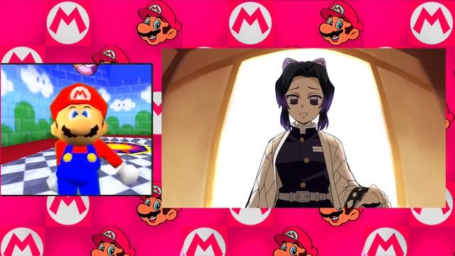 MARIO REACT to Nezuko zero two dodging meme BUT REVERSED смотреть онлайн