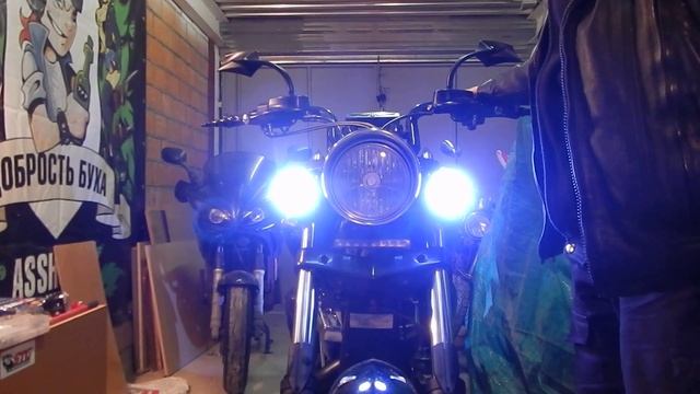 ДХО в люстру Yamaha Raider