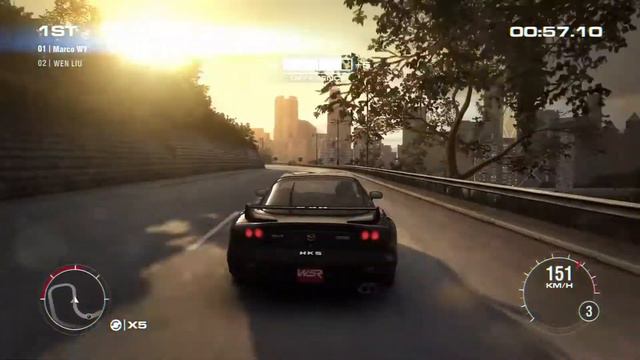 GRID 2 - Mazda RX 7 Hong Kong Touge Gameplay смотреть онлайн