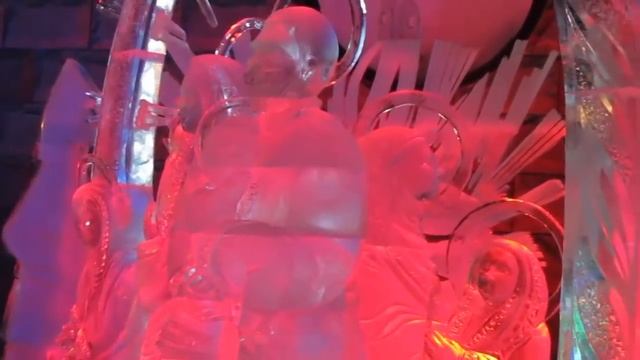 Рождественский фестиваль ледовых скульптур Екатеринбург 2018. смотреть онлайн