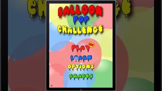Balloon Pop Challenge - The Math Learning Game IPad V3