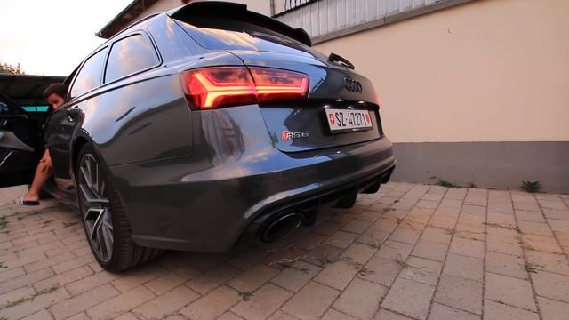 Brand new 2017 Audi RS6 Performance Revs смотреть онлайн