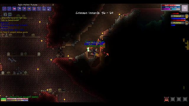 Let's Play N Terraria Episode 39 - BOSS FIGHT! WALL OF FLESH! смотреть онлайн