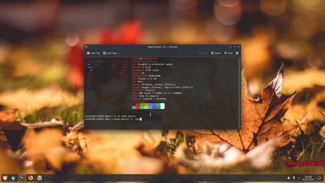 FreeBSD 14 Release Trying Out KDE 6 Beta 2 In Virtualbox.