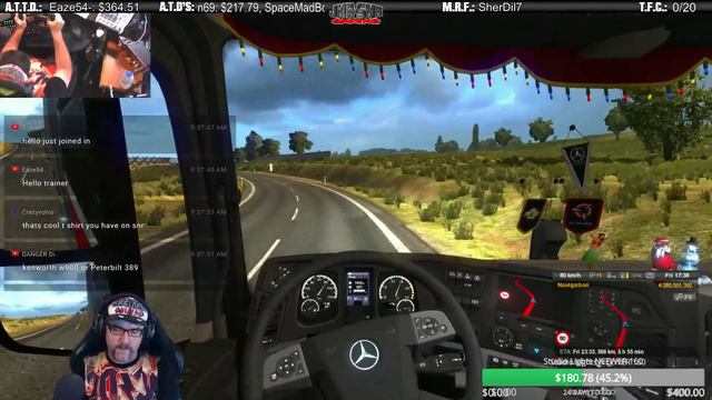 ETS 2 WEEKLY DRIVE | Mercedes Benz MP4 | EURO TRUCK SIMULATOR 2 WEEKLY DRIVE смотреть онлайн