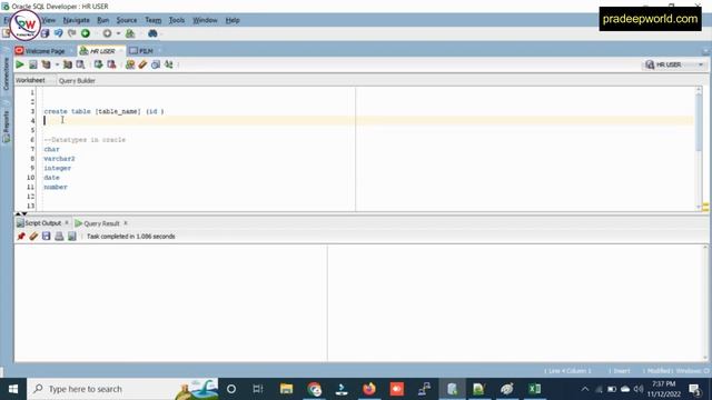 #4 How To Create Table in Oracle Database | History & Data Types | Oracle Tutorial смотреть онлайн