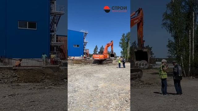 Полицейский разворот на экскаваторе (Police U-turn On Excavator)