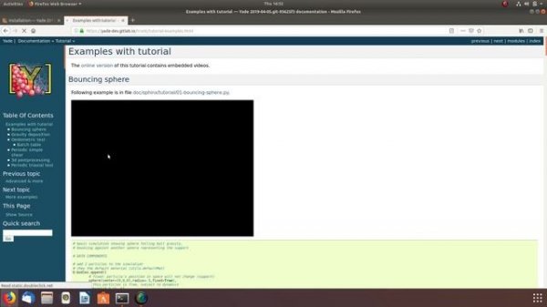 Installing YADE - Discrete Element Method (DEM) software