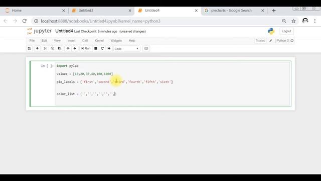 PYTHON 3 | PIE CHARTS | SIMPLE PROGRAM смотреть онлайн