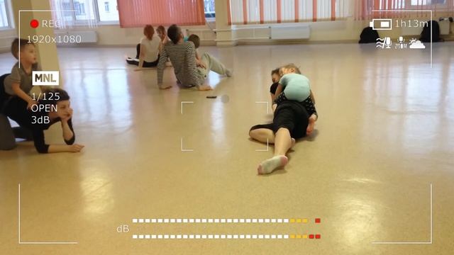 Contact improvisation | contemporary dance for children 1 смотреть онлайн