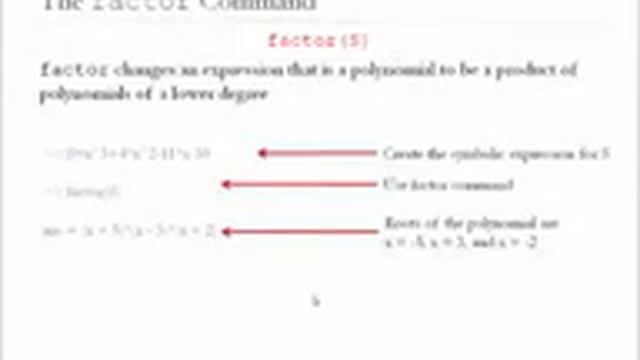 Lecture 5 - Symbolic Math смотреть онлайн