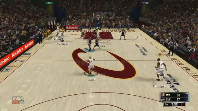 NBA 2K14: Cleveland Cavaliers Vs Indiana Pacers Gameplay смотреть онлайн