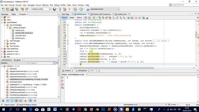 6 coding insert dan update kasir java netbeans bag 2 смотреть онлайн