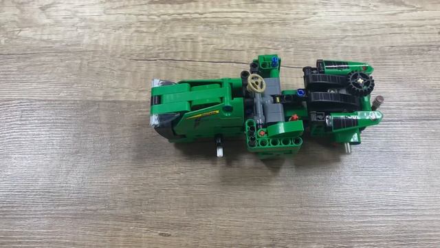 John Deere 9620R 4WD Tractor Lego Technic 42136 Review&Assembly смотреть онлайн
