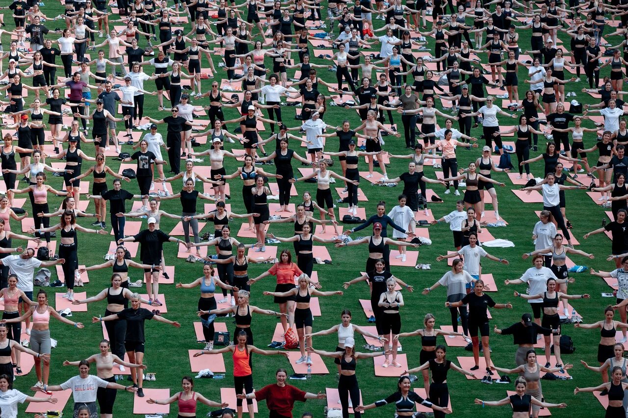 Спортивная программа МУФ в «Лужниках» смотреть онлайн