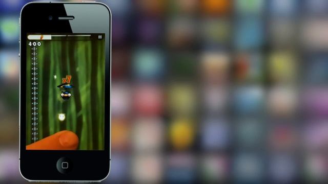 Parachute Ninja забытая игра от ZeptoLab.