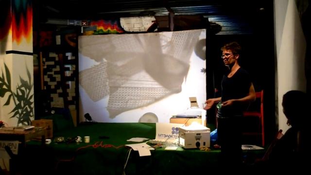 Световая инсталляция своими руками. Видео: Юлия КРАСНОПЕРОВА. смотреть онлайн