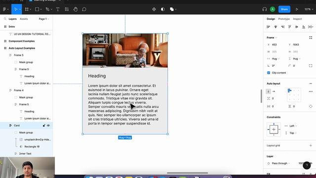 Figma Auto Layouts | Components | Prototyping - UI UX Design Tutorial For Beginners смотреть онлайн