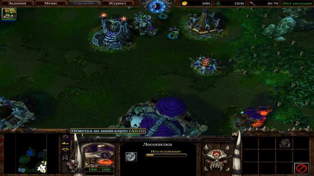 Warcraft III Reign of Chaos Прохождение часть 5 Охотник-тень. смотреть онлайн