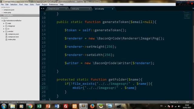 Login con segundo factor de autenticación (PHP) 4/9 смотреть онлайн