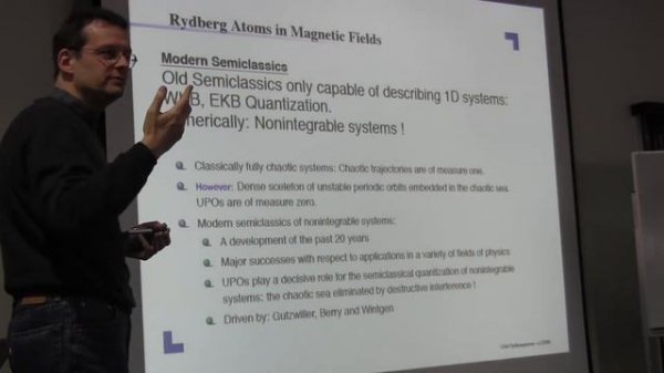 Peter Schmelcher, University of Hamburg, "Magnetized Rydberg atoms and trapping"