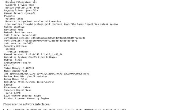 Docker container can not connect to public ips смотреть онлайн