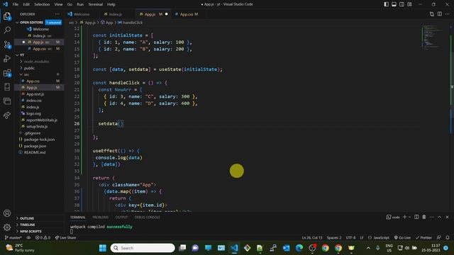 How to merge two Arrays in React.js смотреть онлайн