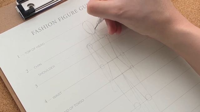 How to Draw Fashion Figures • Step-by-Step Tutorial for Beginners • 9 Heads Fashion Illustration смотреть онлайн