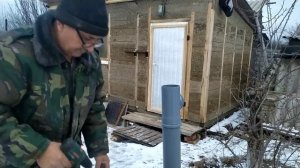 Изготовление вентиляции в курятнике.