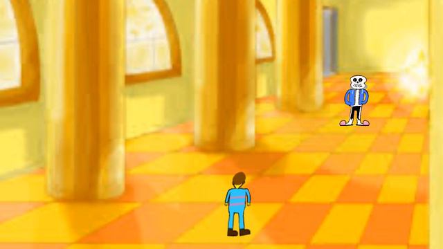 Анимация Undertale «Битва с Сансом» смотреть онлайн