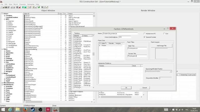 Construction Set #26: Фракции